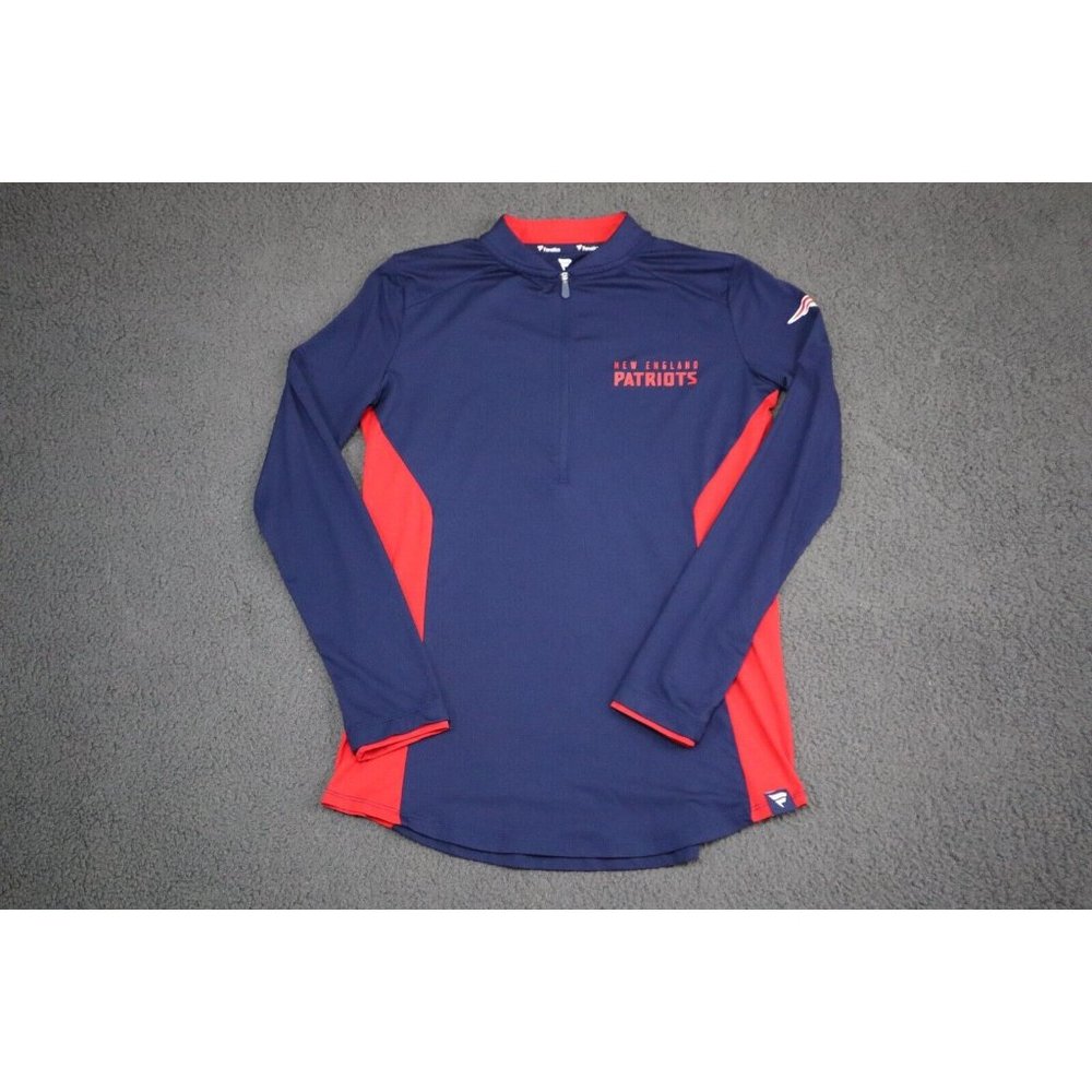 Fanatics Sweatshirt Adult Small Blue Sweaters NFL New England Patriots Womens